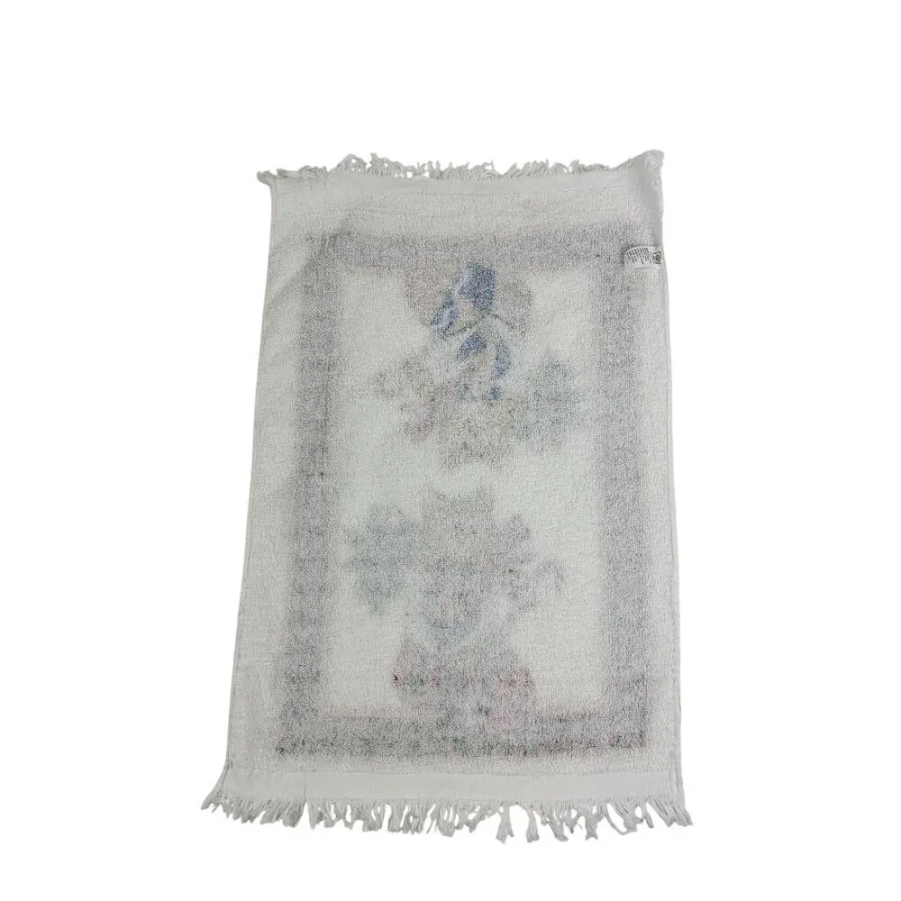 Vintage Cat Christmas Hand Towel Stocking Bathroom Decor Revere Mills